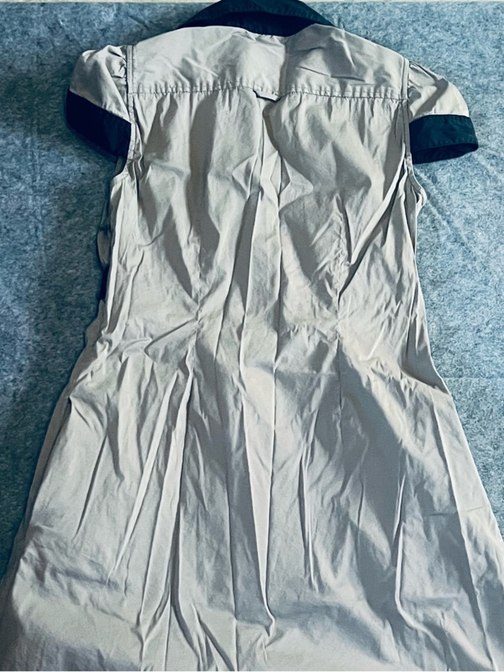 BCBGMaxAzria Black and Beige Lined Top - Picture 2 of 6